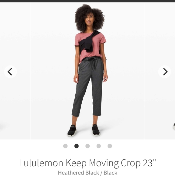 Lululemon Keep Moving Crop 23 Size 2 - Picture 1 of 7
